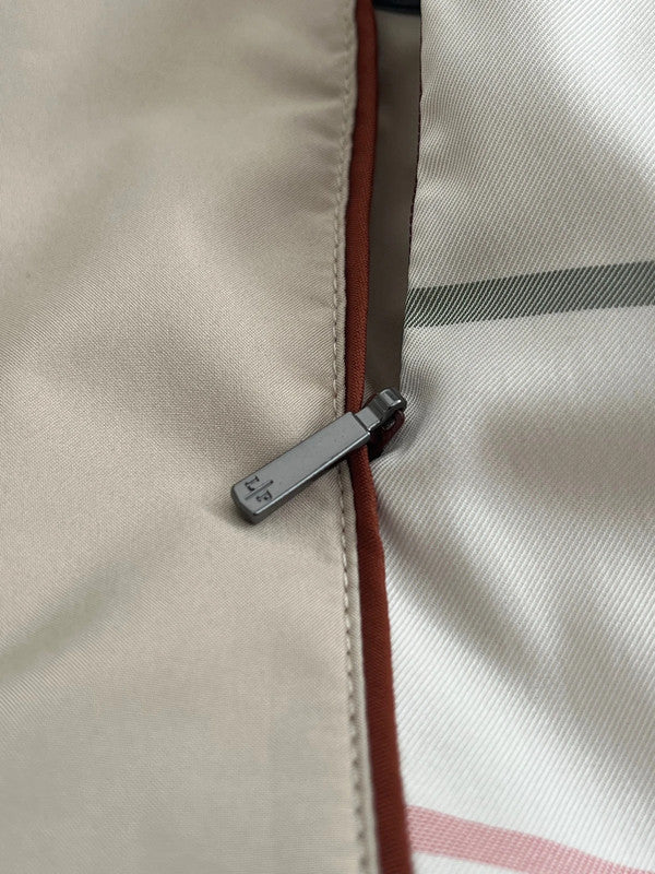 Loro Piana Suede Trim Sebring Windmate Storm System Rain Coat - Beige 2XL - RRP $3750