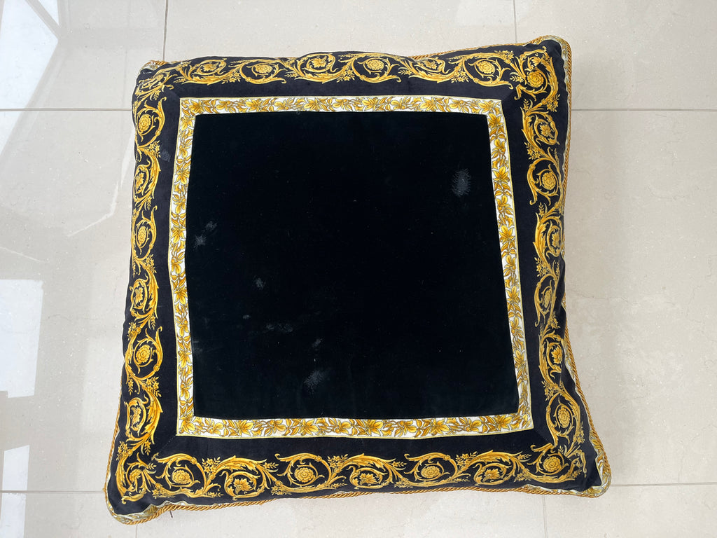 Vintage Gianni Versace Atelier Goose Down Comforter & Cushions — Luxury Bedding Set