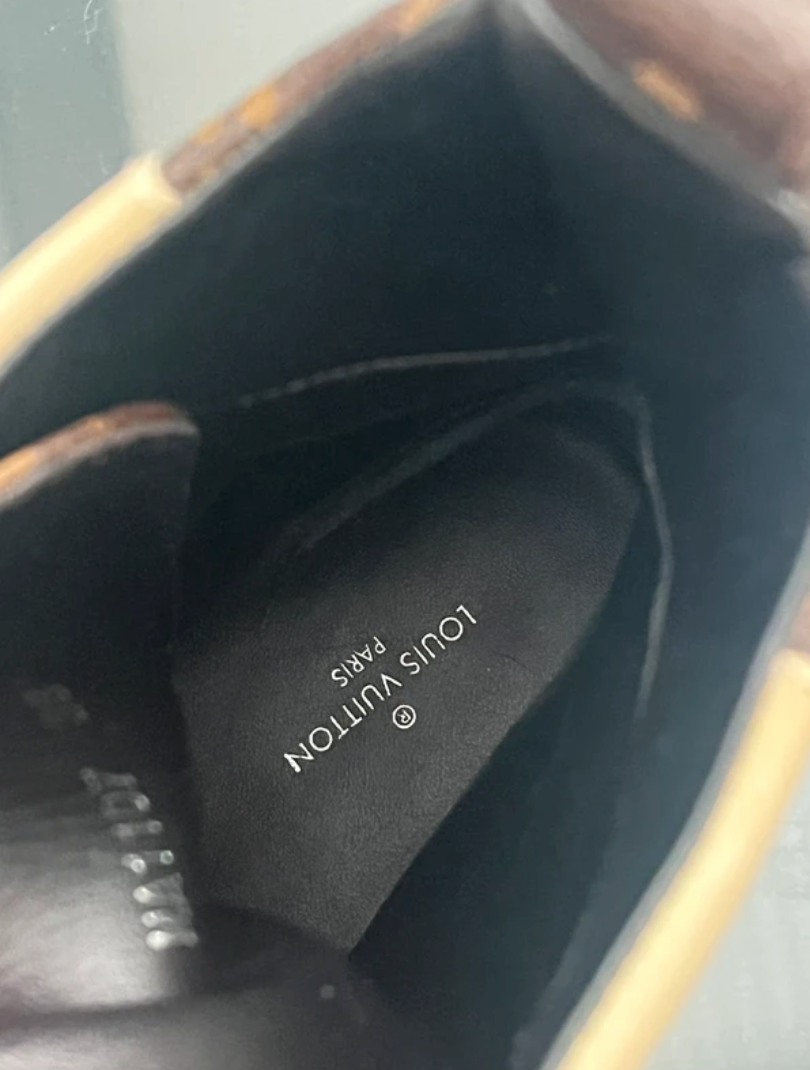 Louis Vuitton Laureate Platform Dessert Boots EU 38